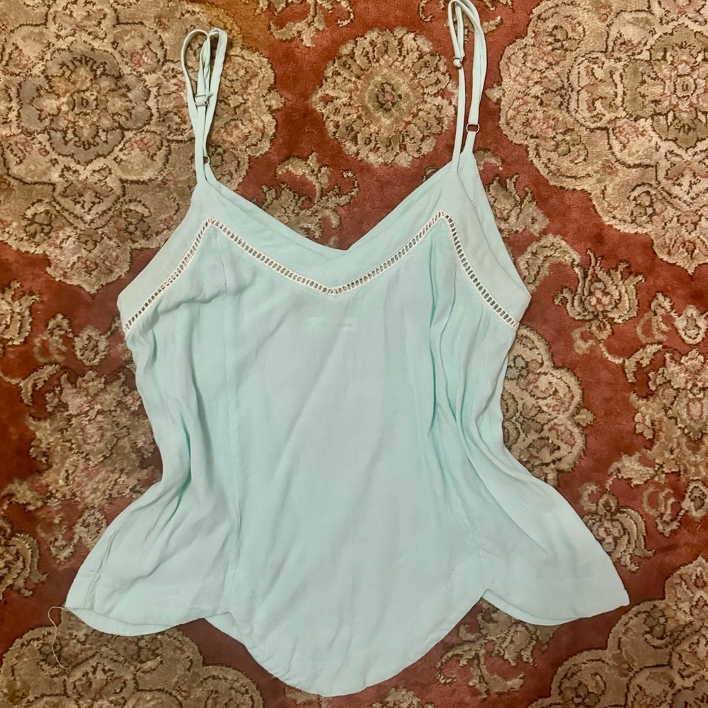 Forever 21 Light Blue Camisole Top